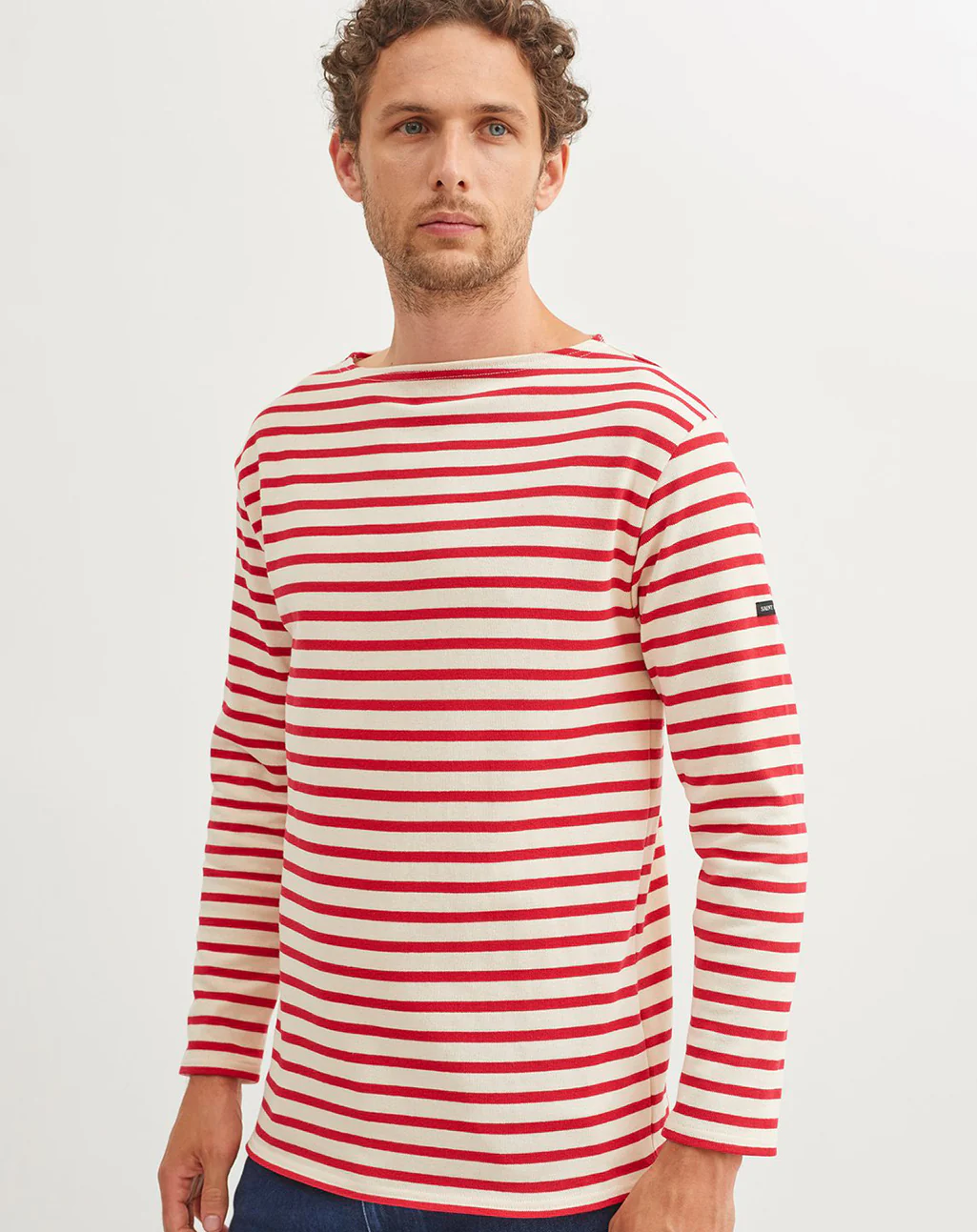 Het traditioneel Bretons gestreepte shirt (marinière) | ZWAAR KATOEN | Guildo R A - Afbeelding 3