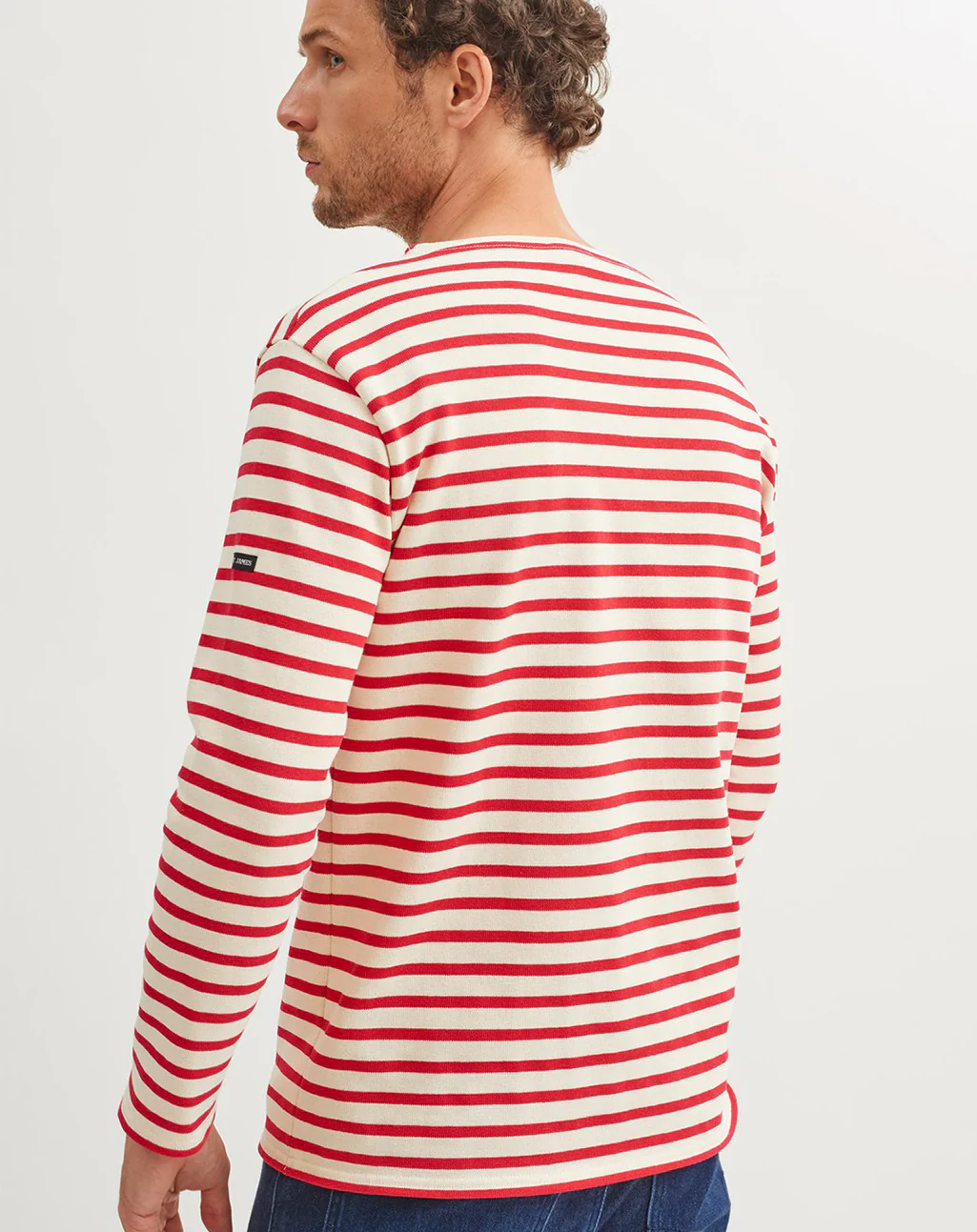 Het traditioneel Bretons gestreepte shirt (marinière) | ZWAAR KATOEN | Guildo R A - Afbeelding 5