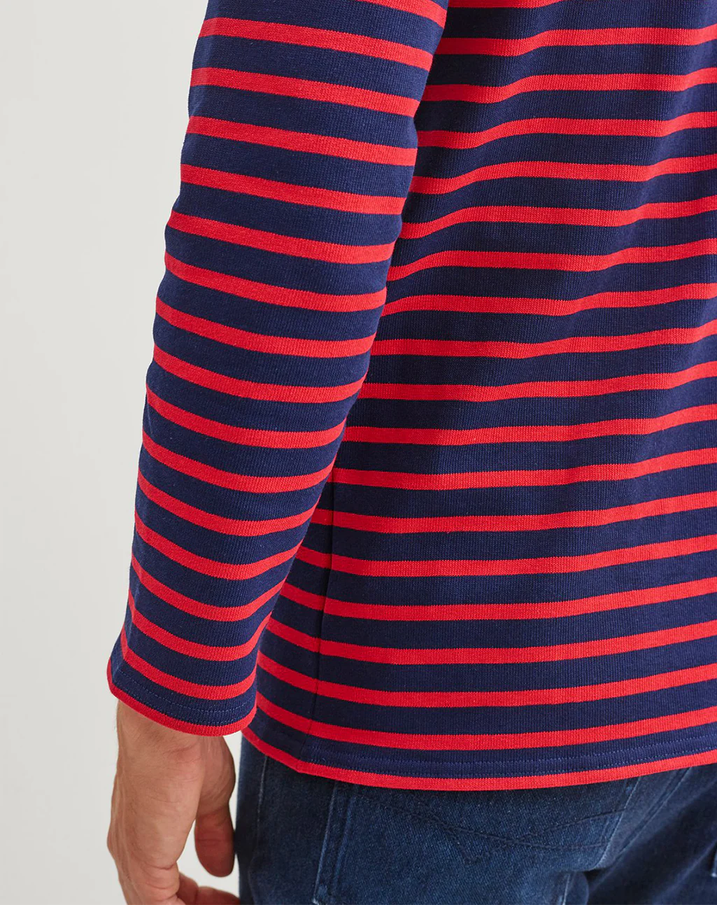 Het traditioneel Bretons gestreepte shirt (marinière) | ZWAAR KATOEN | Guildo R A - Afbeelding 6