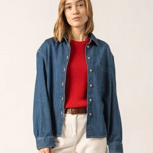Denim overhemd | Tea