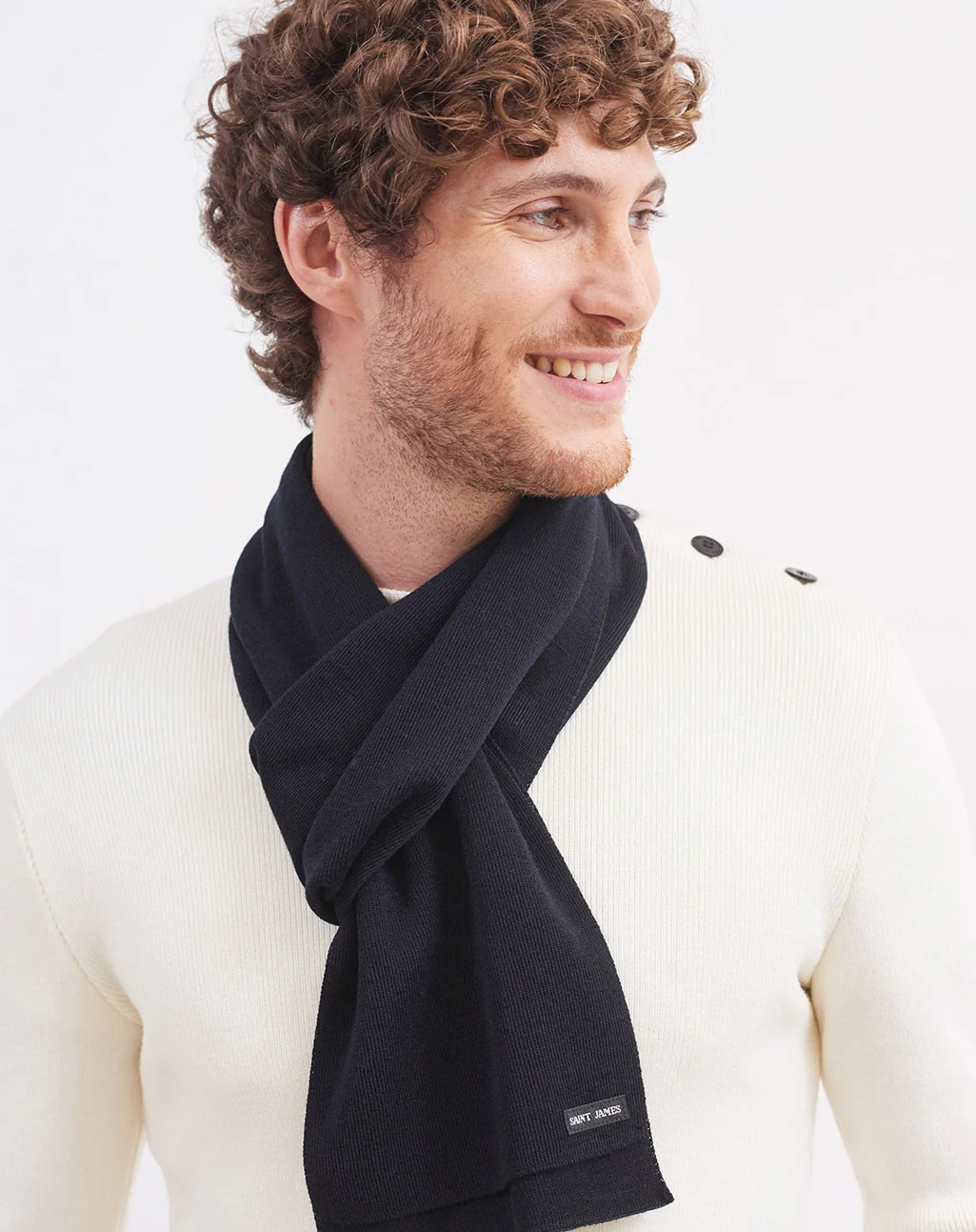 Zachte Bretonse sjaal | Duguay U - Afbeelding 2