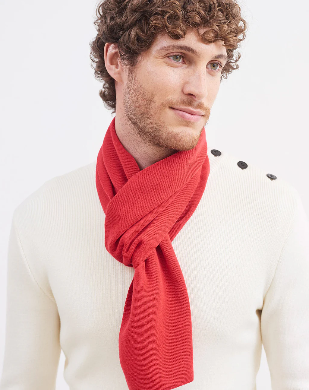 Zachte Bretonse sjaal | Duguay U - Afbeelding 4