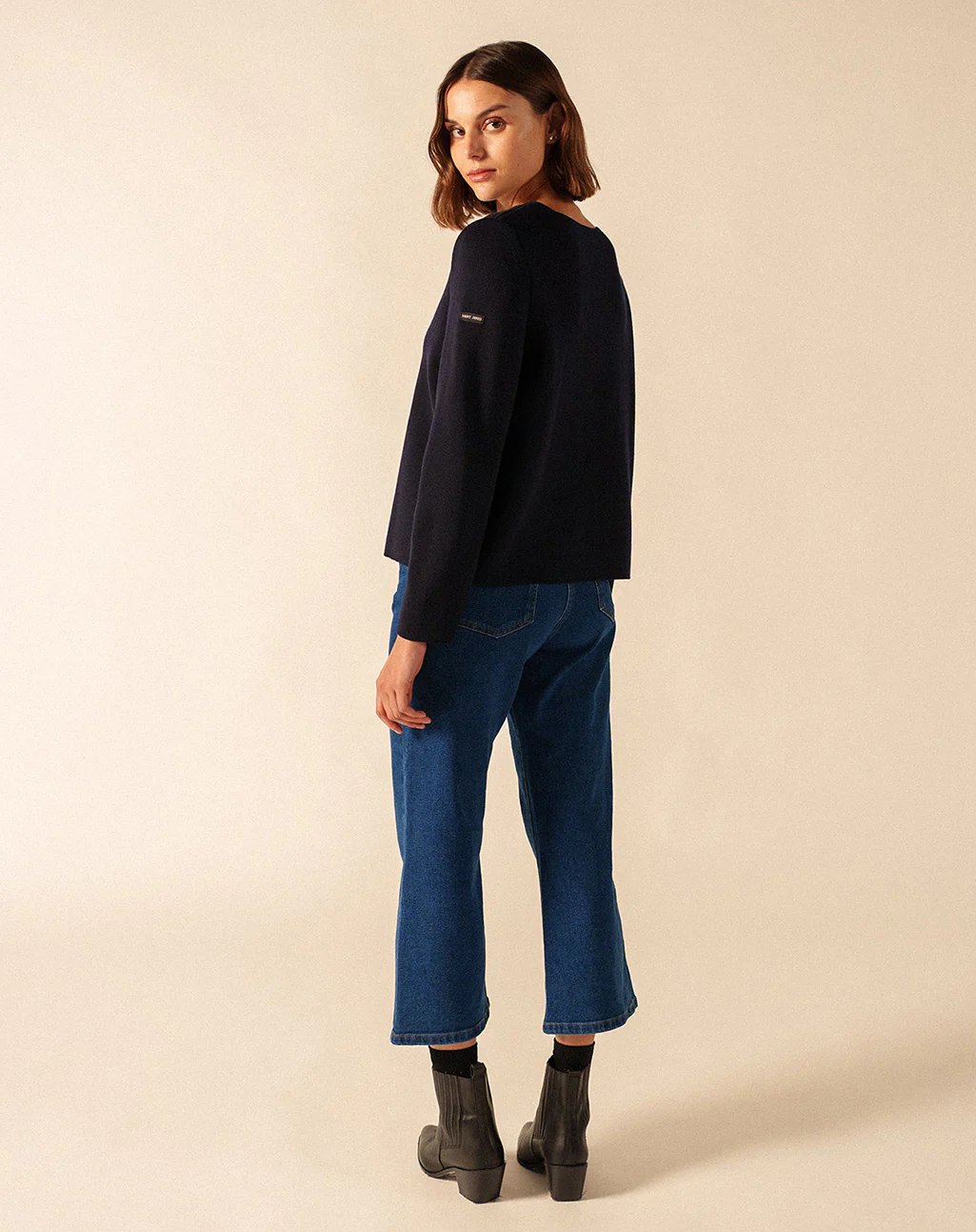 Wollen trui met knopen | Modane - Afbeelding 3