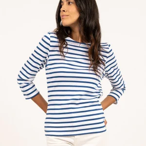 Traditioneel Bretons gestreept shirt ¾ mouw | LICHT KATOEN | Galathée II