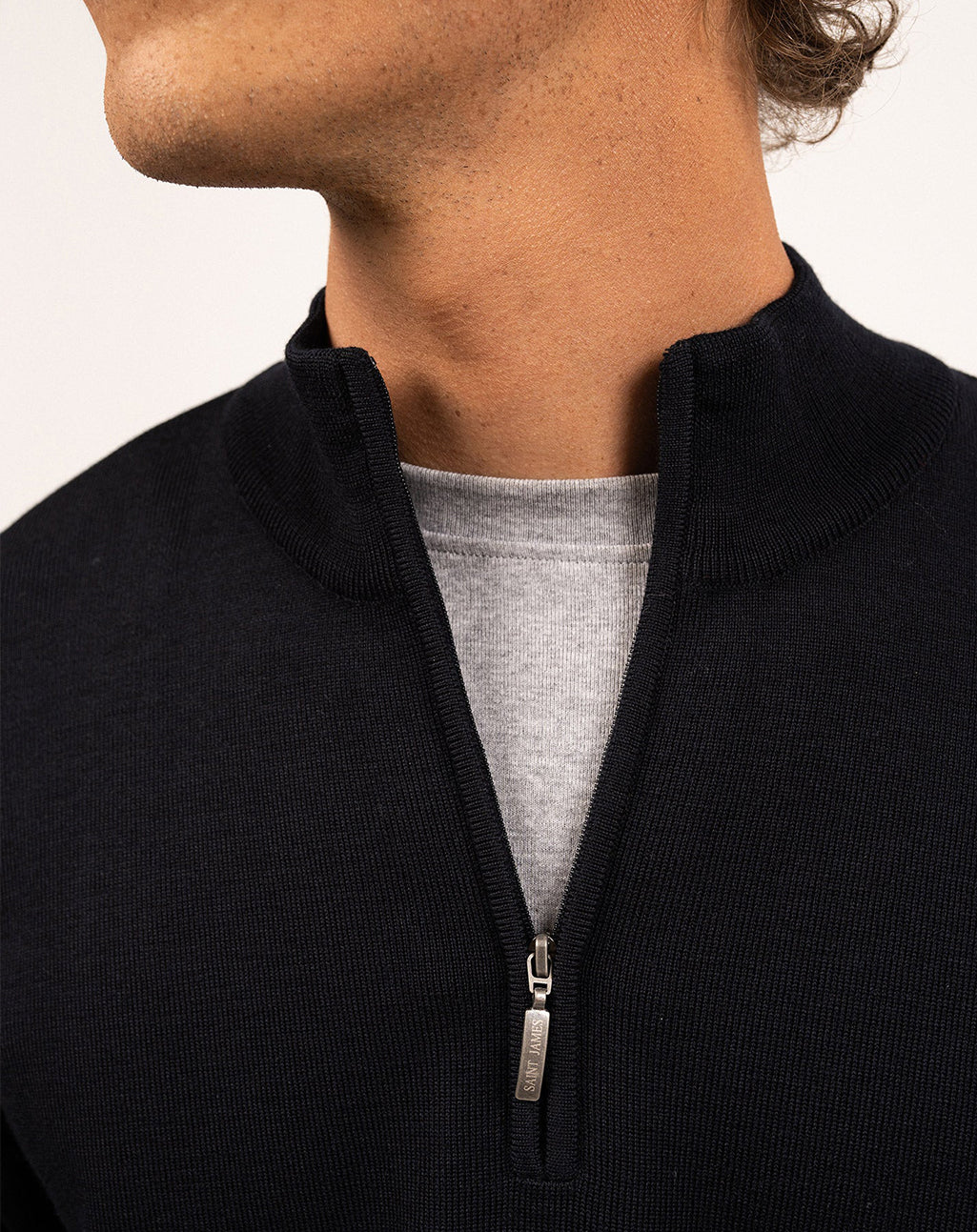 Zachte half-zip trui | Crossley - Afbeelding 6