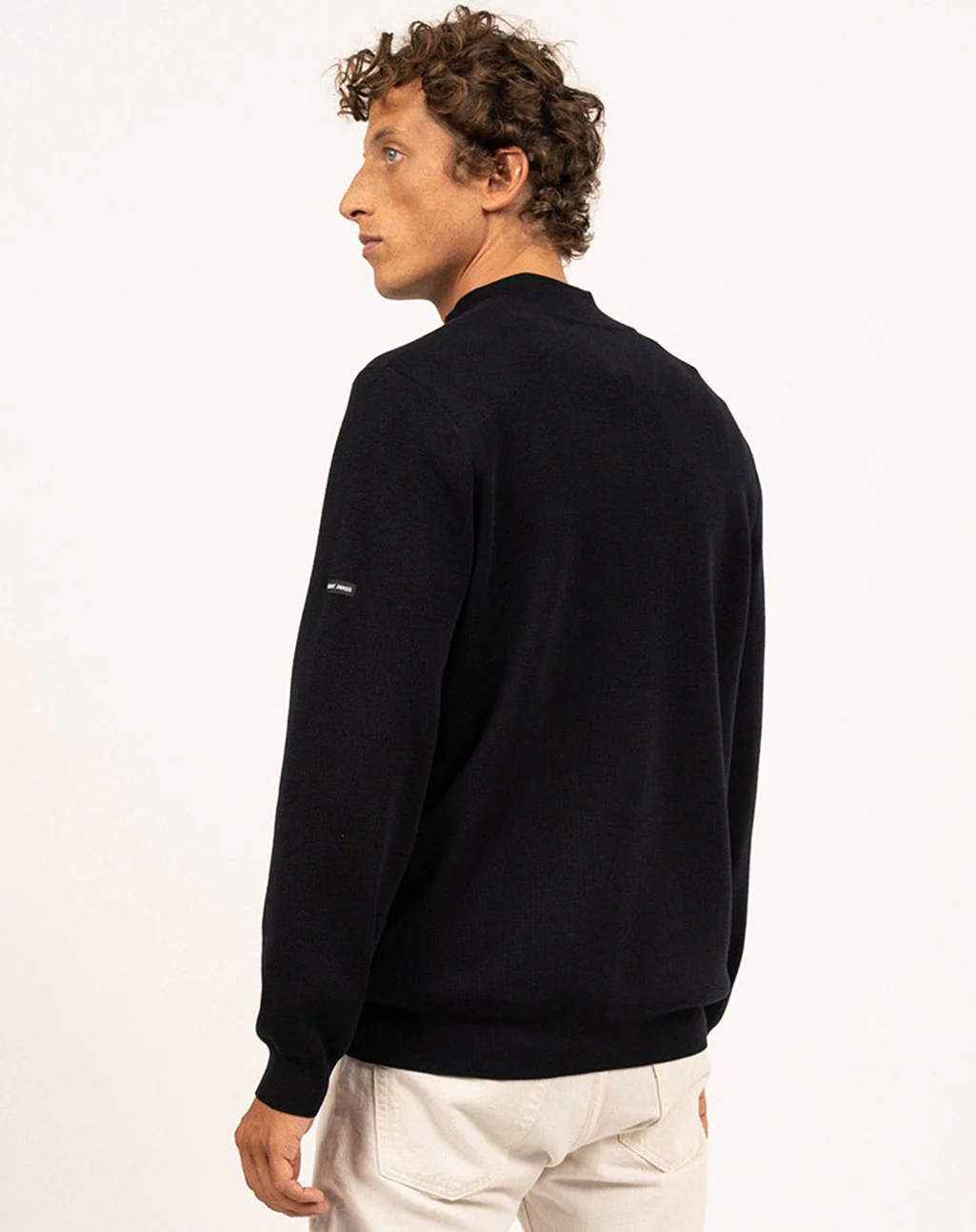 Zachte half-zip trui | Crossley - Afbeelding 5