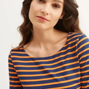 Klassiek Bretons gestreepte anti-UV shirt | Garde-Côte III R