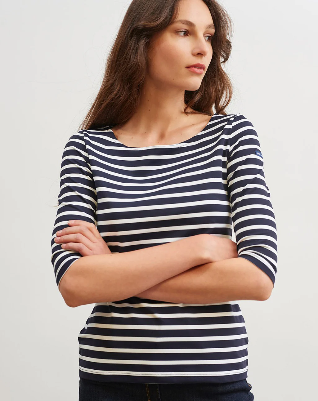 Klassiek Bretons gestreepte anti-UV shirt | Garde-Côte III - Afbeelding 4