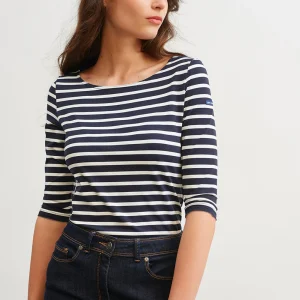 Klassiek Bretons gestreepte anti-UV shirt | Garde-Côte III