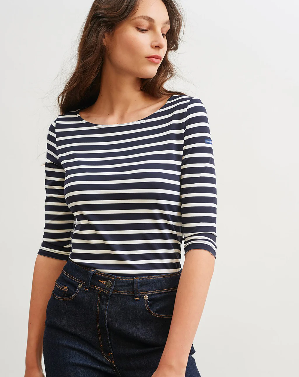 Klassiek Bretons gestreepte anti-UV shirt | Garde-Côte III - Afbeelding 2