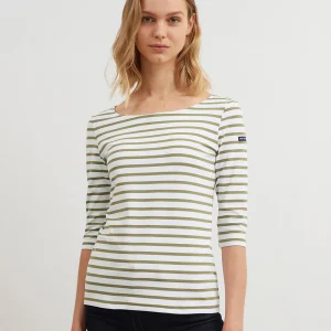 Klassiek Bretons gestreepte anti-UV shirt | Garde-Côte III R