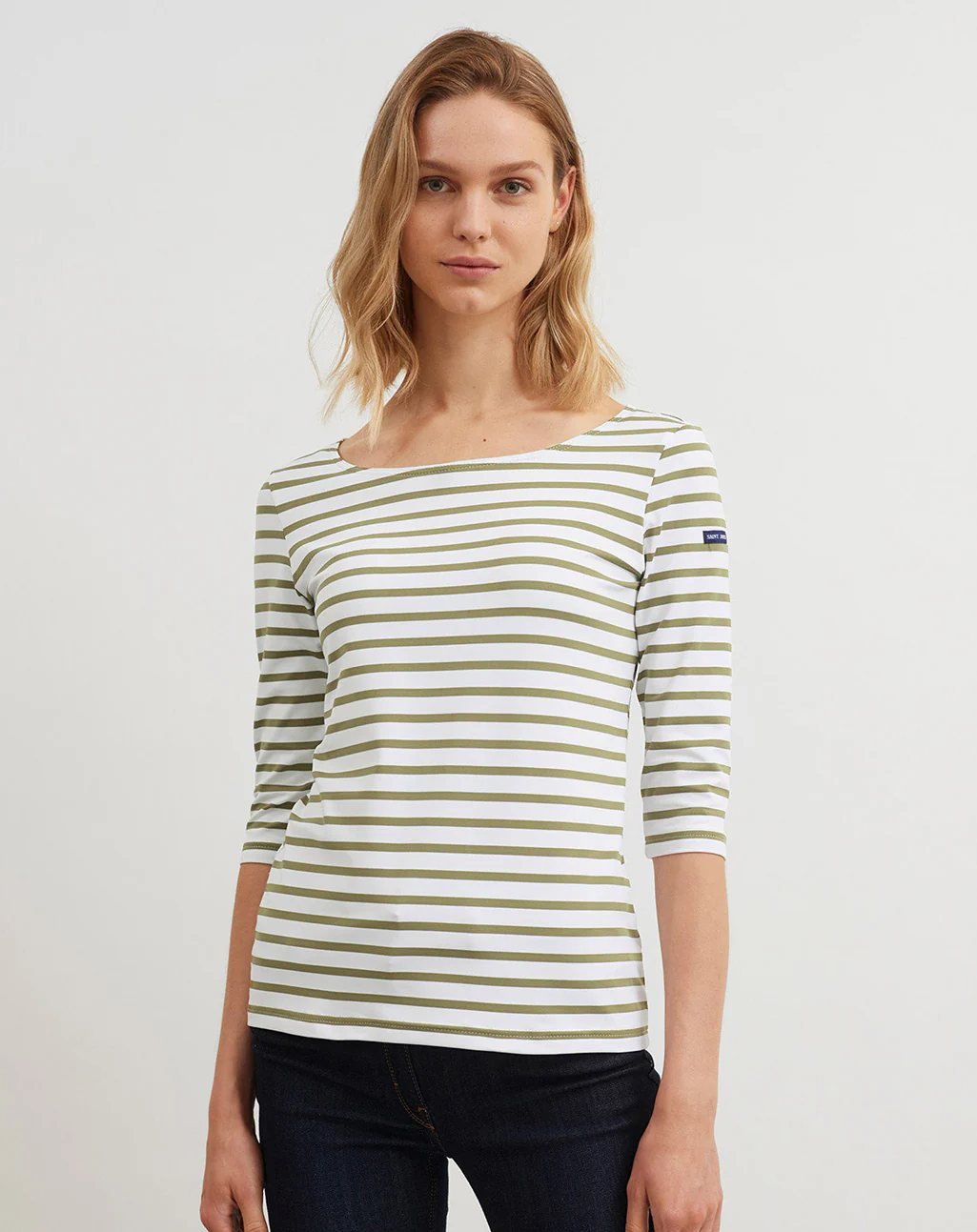 Klassiek Bretons gestreepte anti-UV shirt | Garde-Côte III R