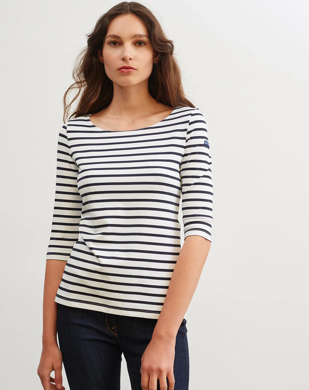 Klassiek Bretons gestreepte anti-UV shirt | Garde-Côte III R - Afbeelding 3