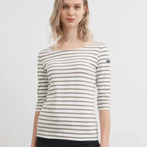 Klassiek Bretons gestreepte anti-UV shirt | Garde-Côte III R