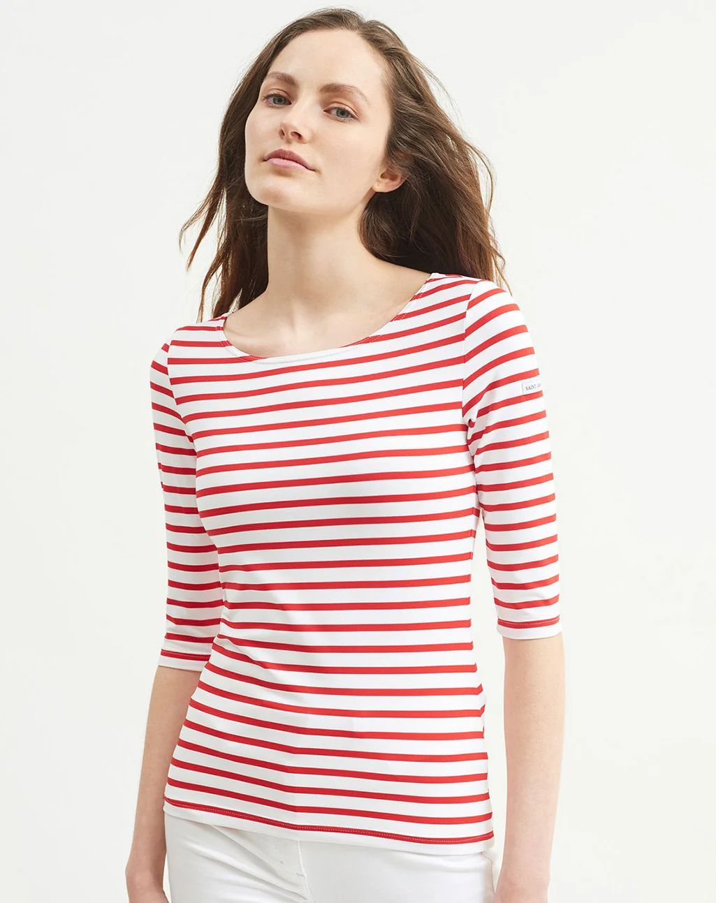 Klassiek Bretons gestreepte anti-UV shirt | Garde-Côte III R - Afbeelding 2