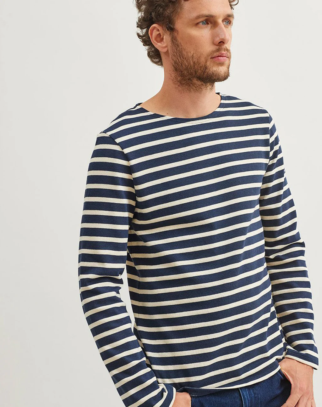 Het originele Bretons gestreepte shirt (marinière) | ZWAAR KATOEN | Méridien Moderne - Afbeelding 3