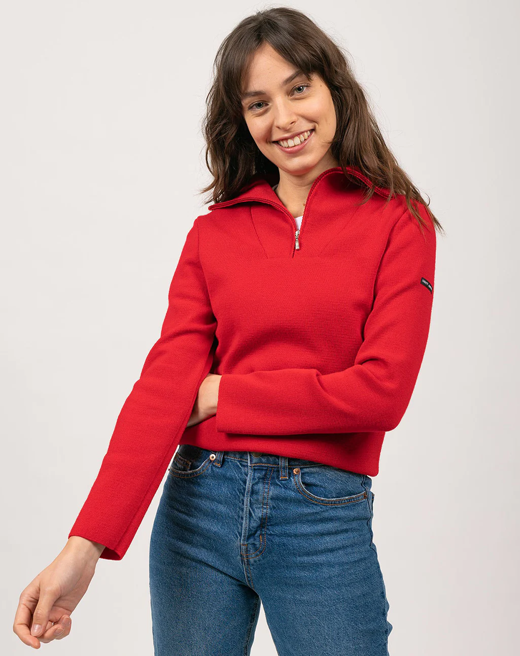 Schipperstrui van lichte wol | Passerelle II U