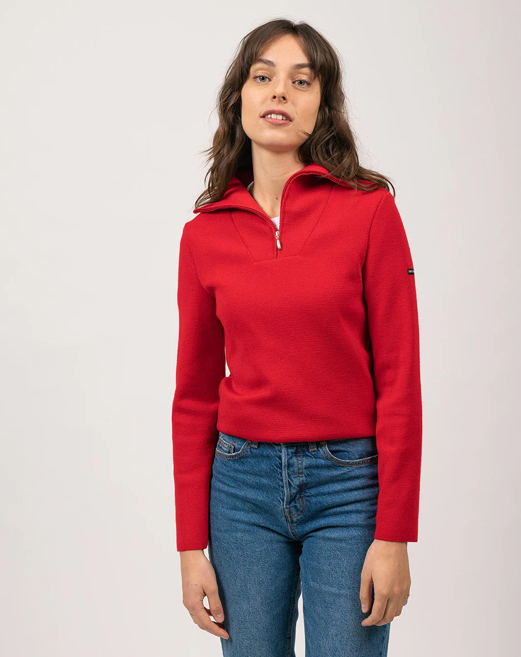 Schipperstrui van lichte wol | Passerelle II U - Afbeelding 3