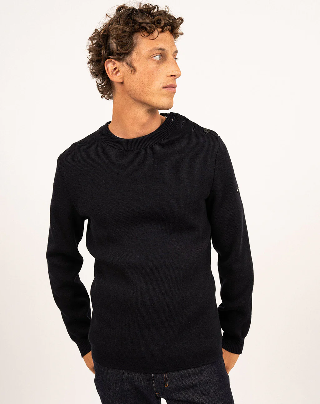 Waterafstotend Bretonse trui | Galiote V U