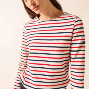 Het klassiek Bretons gestreepte shirt (marinière) | ZWAAR KATOEN | Meridame II Tri