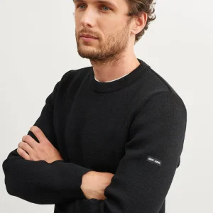 Klassieke wollen trui met ronde hals | Locronan III