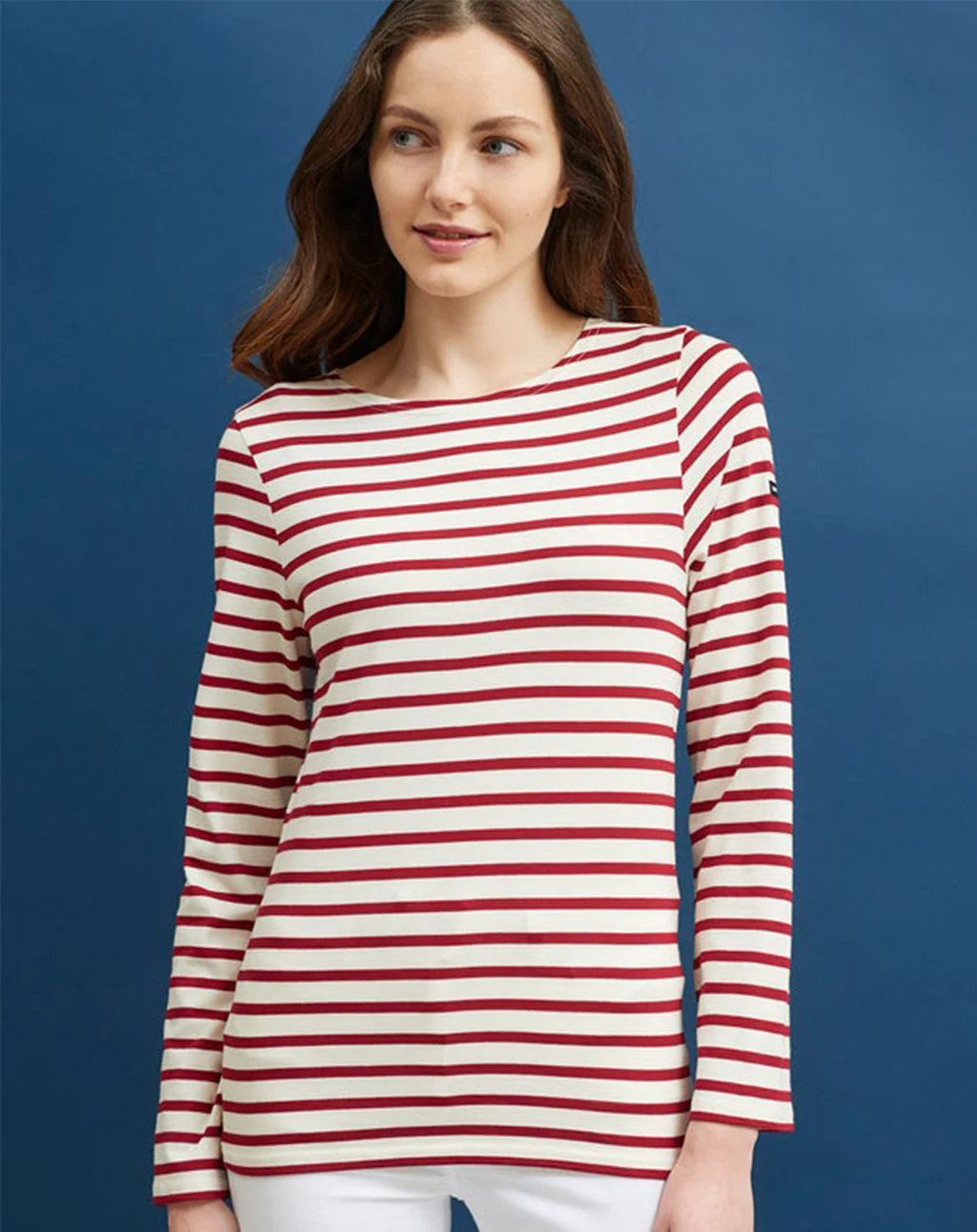 Traditioneel Bretons gestreept shirt | LICHT KATOEN | Minquiers Moderne - Afbeelding 6