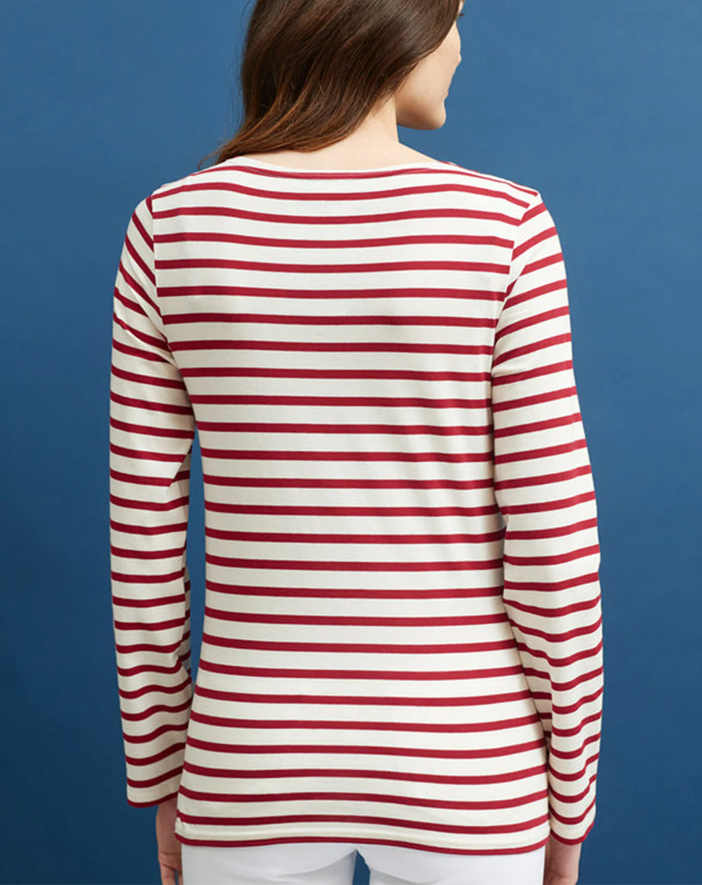 Traditioneel Bretons gestreept shirt | LICHT KATOEN | Minquiers Moderne - Afbeelding 7