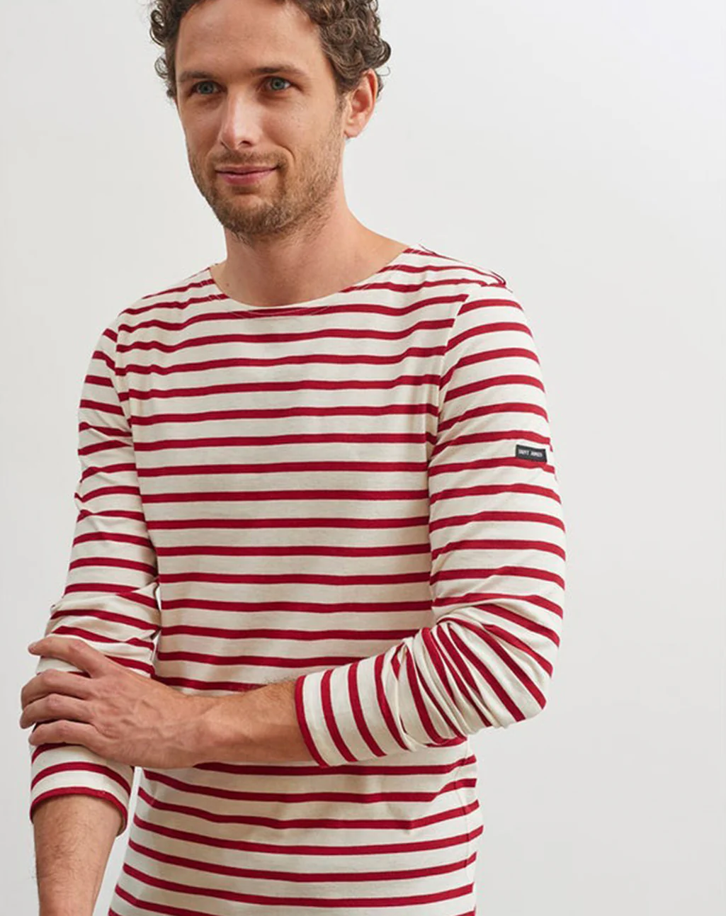 Traditioneel Bretons gestreept shirt | LICHT KATOEN | Minquiers Moderne - Afbeelding 2