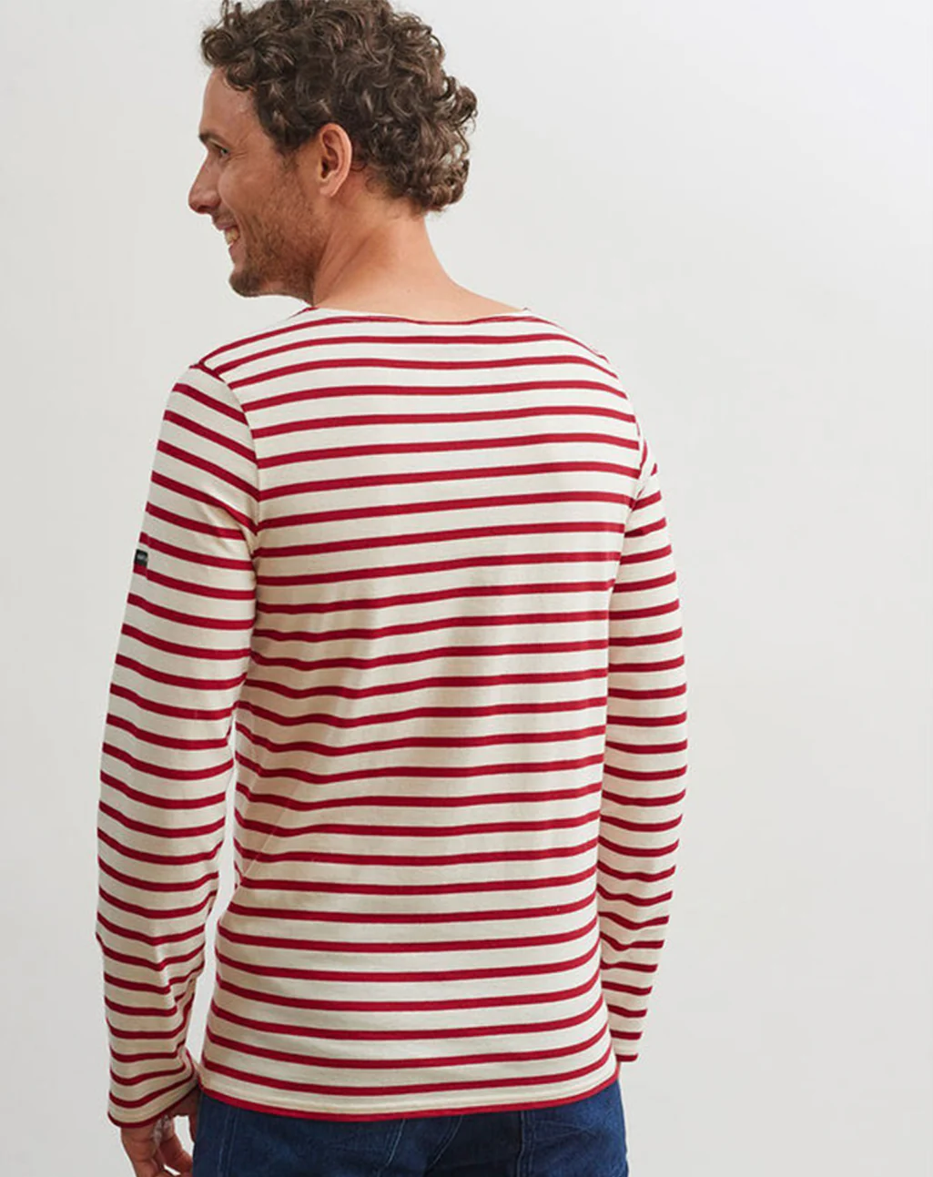 Traditioneel Bretons gestreept shirt | LICHT KATOEN | Minquiers Moderne - Afbeelding 5