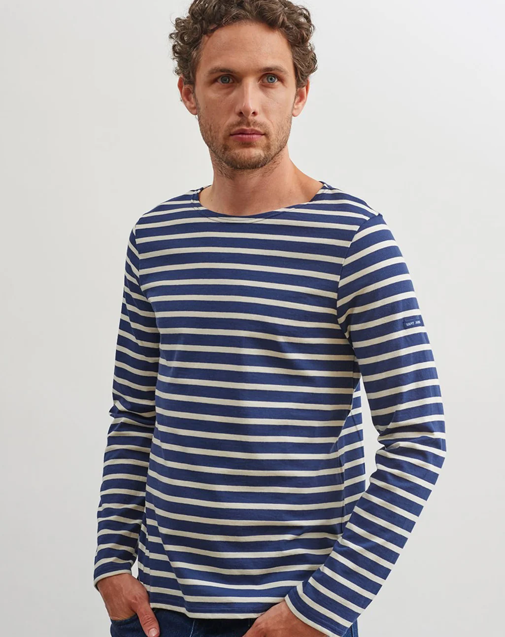 Traditioneel Bretons gestreept shirt | LICHT KATOEN | Minquiers Moderne