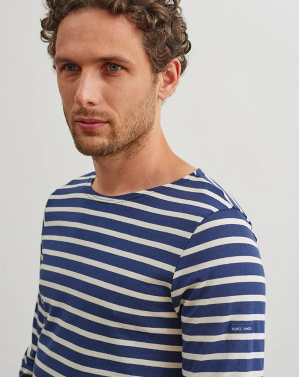 Traditioneel Bretons gestreept shirt | LICHT KATOEN | Minquiers Moderne - Afbeelding 4