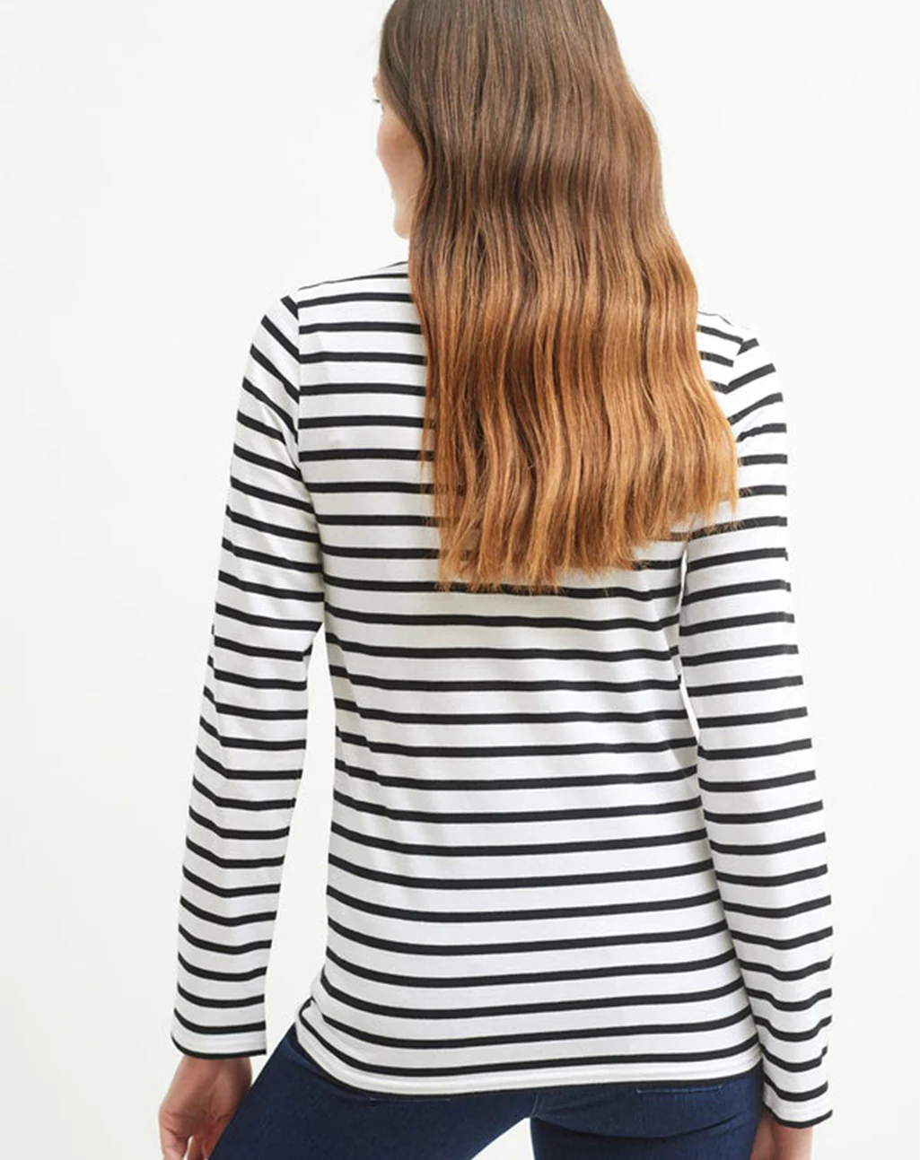 Traditioneel Bretons gestreept shirt | LICHT KATOEN | Minquiers Moderne - Afbeelding 8