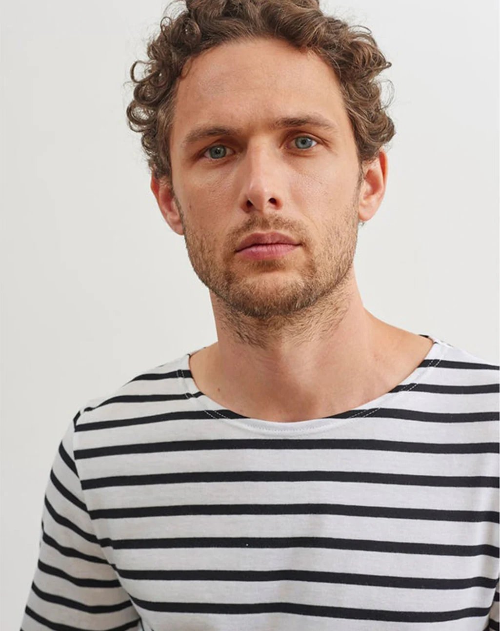 Traditioneel Bretons gestreept shirt | LICHT KATOEN | Minquiers Moderne - Afbeelding 3