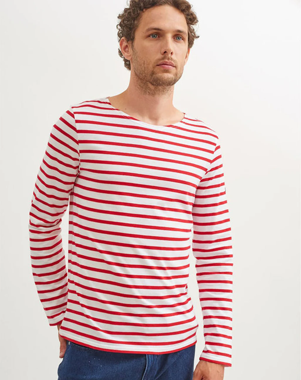 Traditioneel Bretons gestreept shirt | LICHT KATOEN | Minquiers Moderne