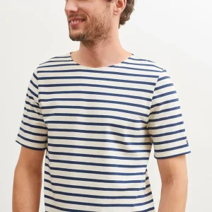 Bretons gestreept T-shirt | LICHT KATOEN | Levant Moderne