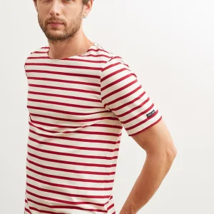 Bretons gestreept T-shirt | LICHT KATOEN | Levant Moderne