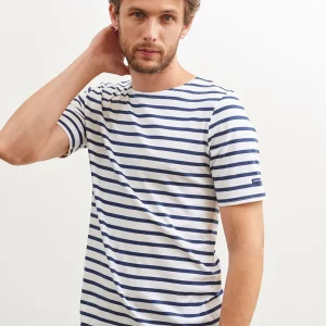 Bretons gestreept T-shirt | LICHT KATOEN | Levant Moderne
