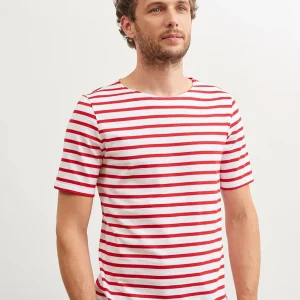 Bretons gestreept T-shirt | LICHT KATOEN | Levant Moderne