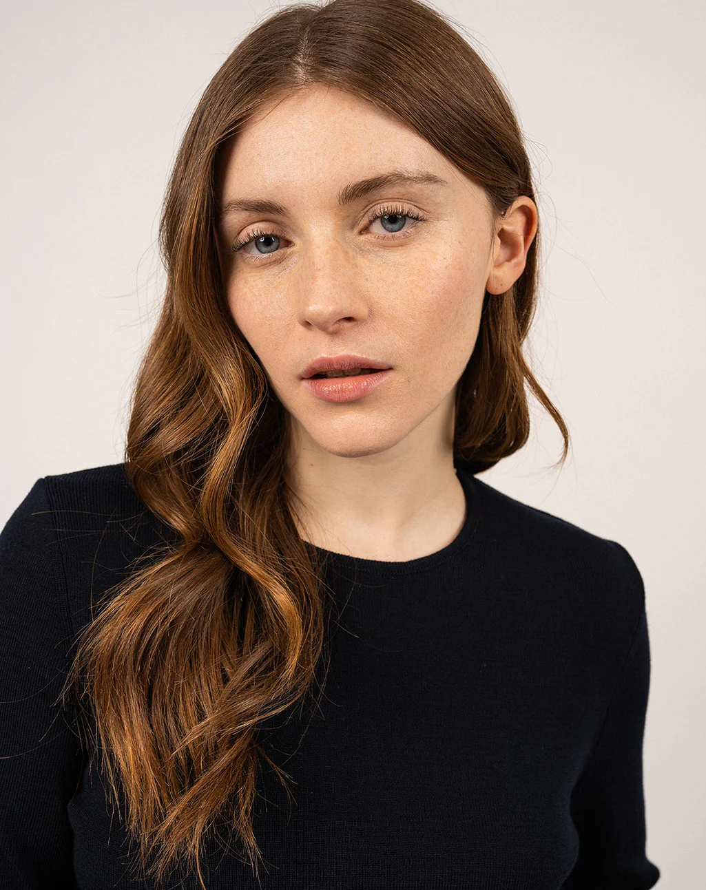 Fijngebreide trui met ronde hals | Molene - Afbeelding 4