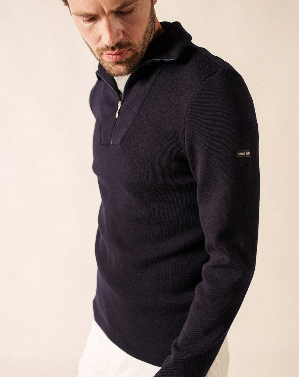 Schipperstrui van lichte wol | Passerelle H - Afbeelding 2