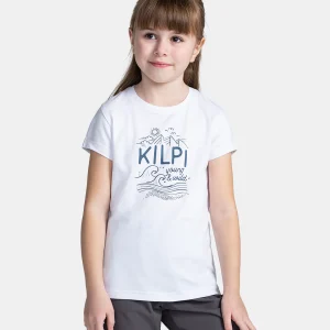 Meisjes katoenen T-shirt Kilpi MALGA-JG
