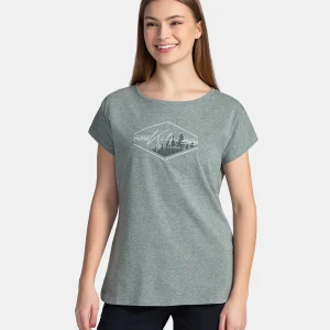 Dames katoenen t-shirt Kilpi NELLIM-W