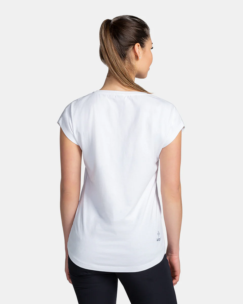 Dames katoenen t-shirt Kilpi ROANE-W - Afbeelding 7