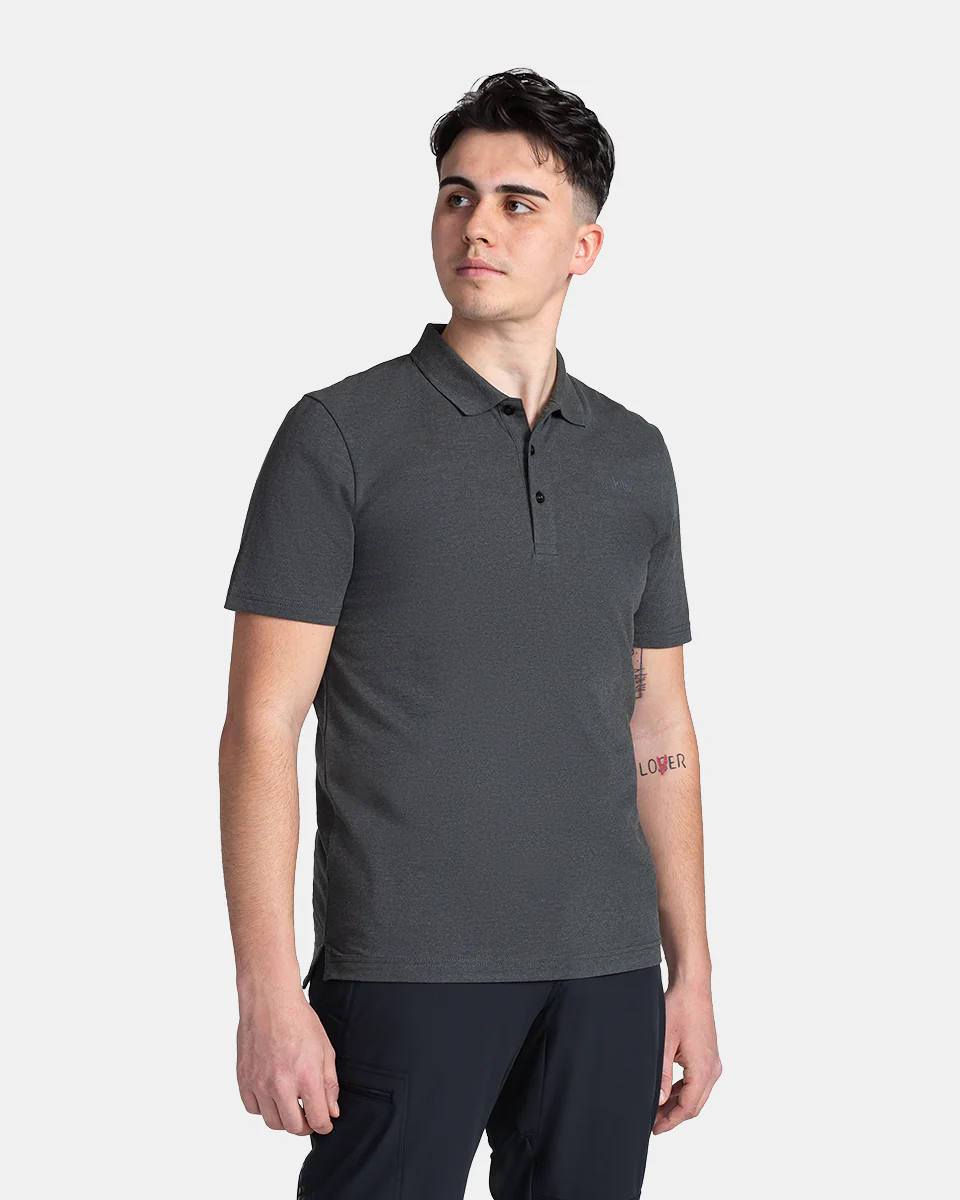Heren katoenen poloshirt Kilpi VILAR-M - Afbeelding 2