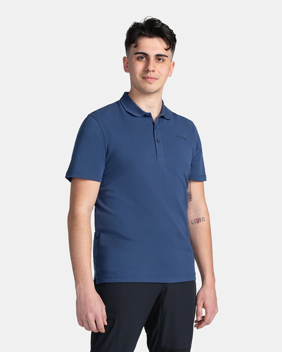 Heren katoenen poloshirt Kilpi VILAR-M - Afbeelding 4