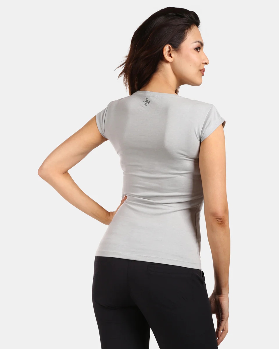 Dames katoenen T-shirt Kilpi LOS-W - Afbeelding 3