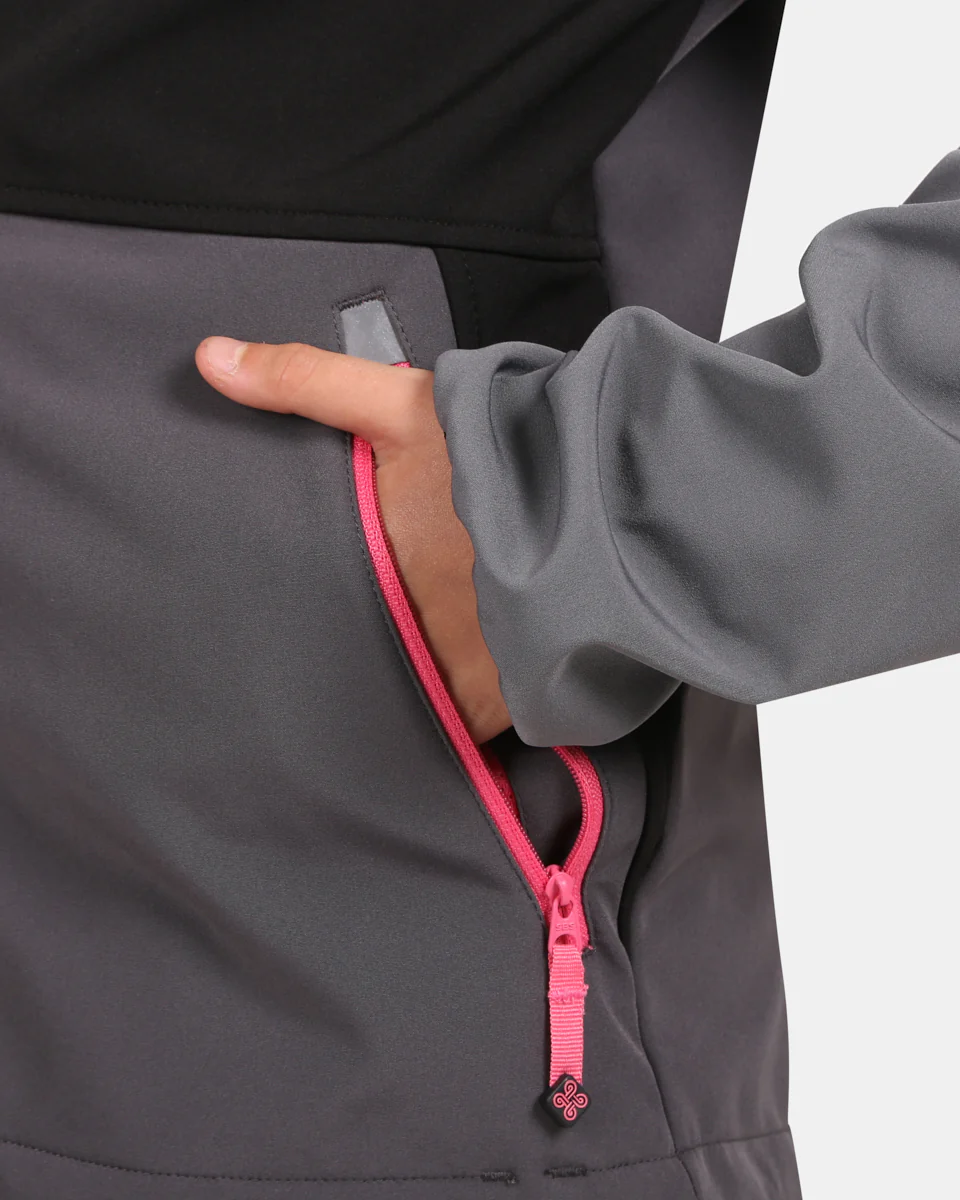 Softshelljack voor meisjes Kilpi RAVIA-J - Afbeelding 4