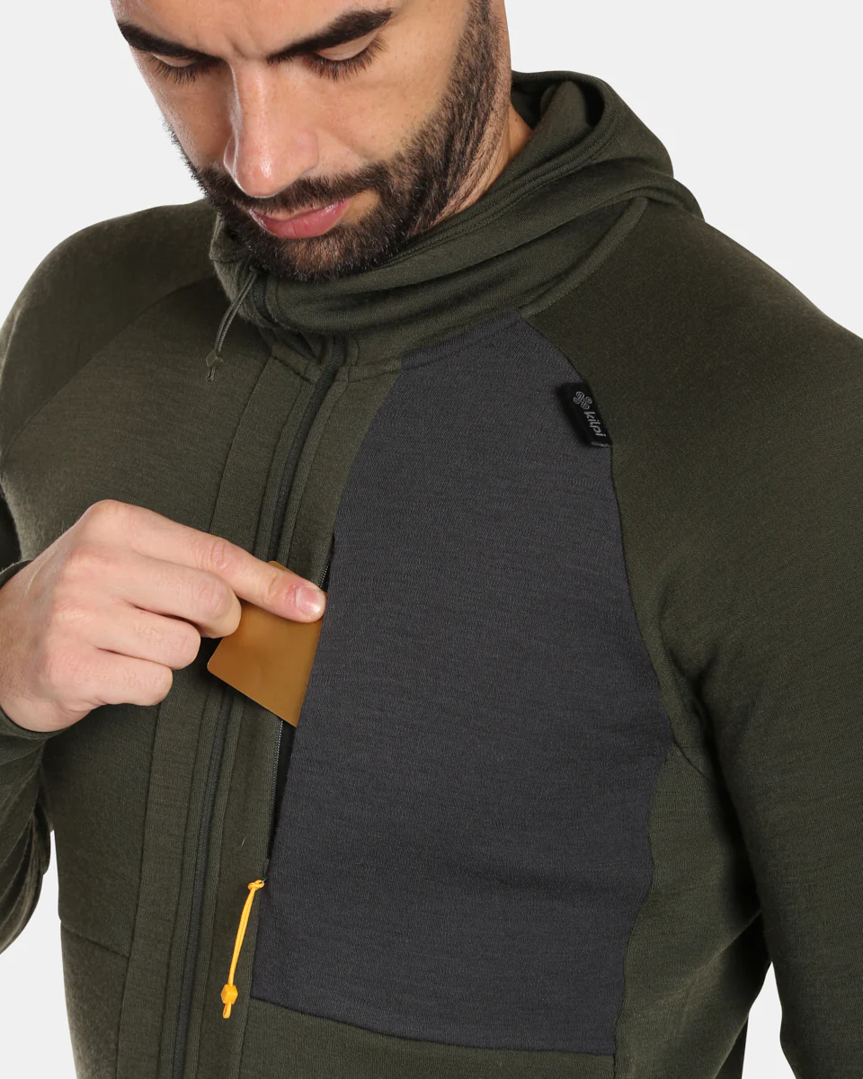 Kilpi MERINI-M herenhoodie - Afbeelding 5