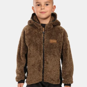 Boy´s hairy fleece hoodie Kilpi NORKA-JB