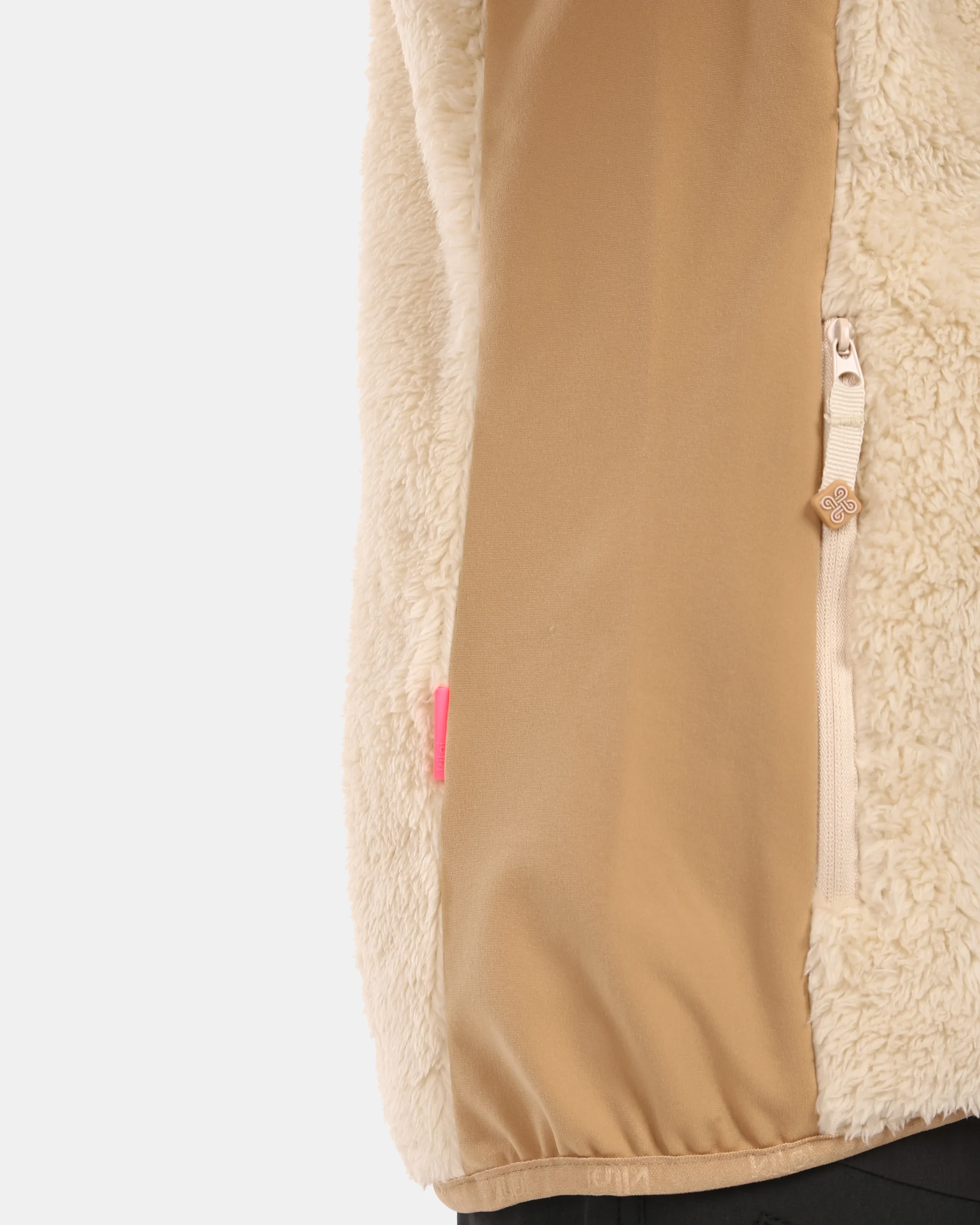 Girl´s hairy fleece hoodie Kilpi NORKA-JG - Afbeelding 7